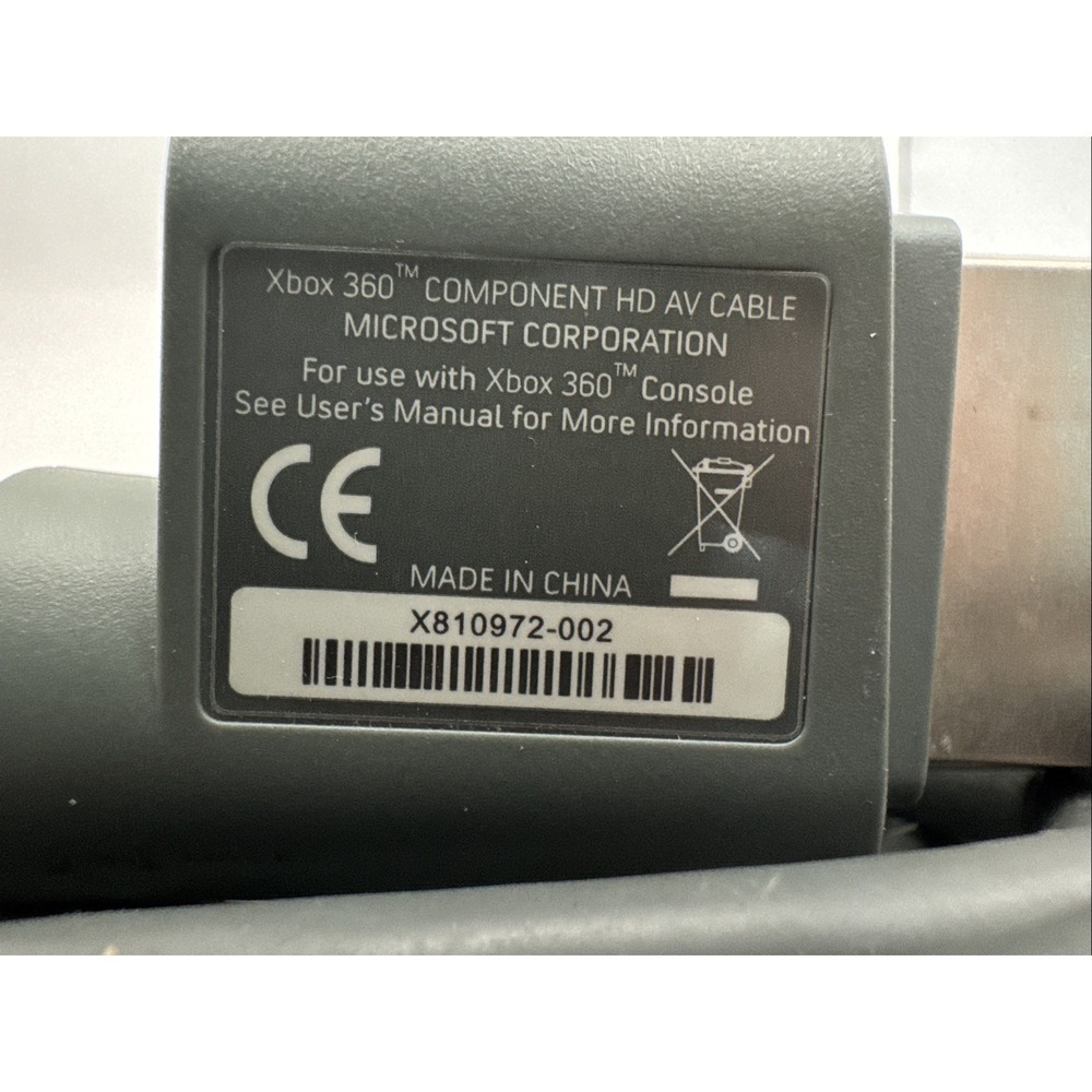 Nintendo RVL009 AV Cable - Gray - Picture 3 of 3